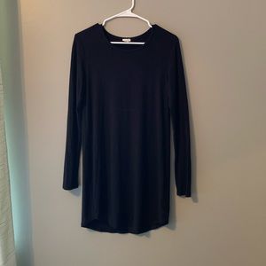 Garage black long sleeve dress